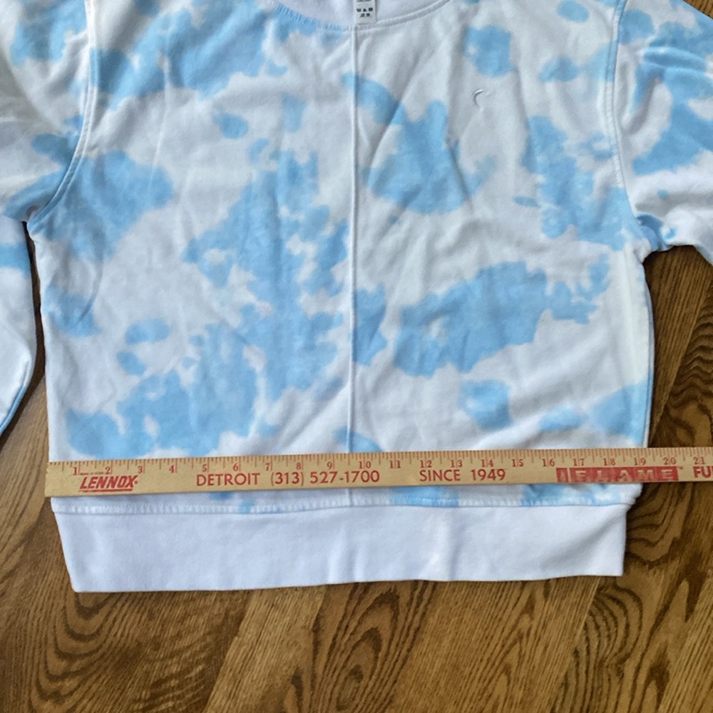 Zyia Hendrix Heaven crew boxy sweatshirt medium workout layering lightweight - Picture 13 of 13